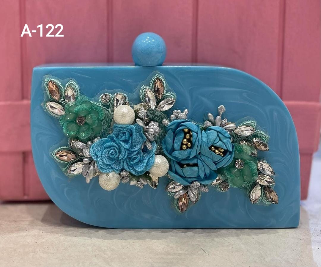 Bombay Style Function Wear Marbal Clutches Wholesale Price In Mumbai
